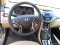 2013 Midnight Black Hyundai Elantra GLS  photo #22