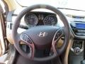2013 Midnight Black Hyundai Elantra GLS  photo #25
