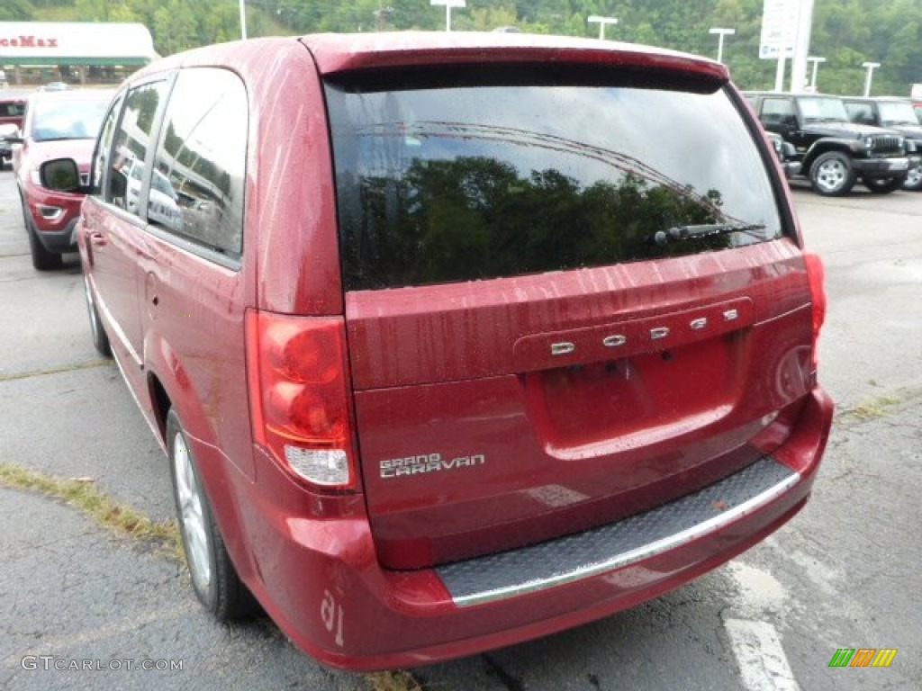 2014 Grand Caravan SE - Deep Cherry Red Crystal Pearl / Black/Light Graystone photo #3