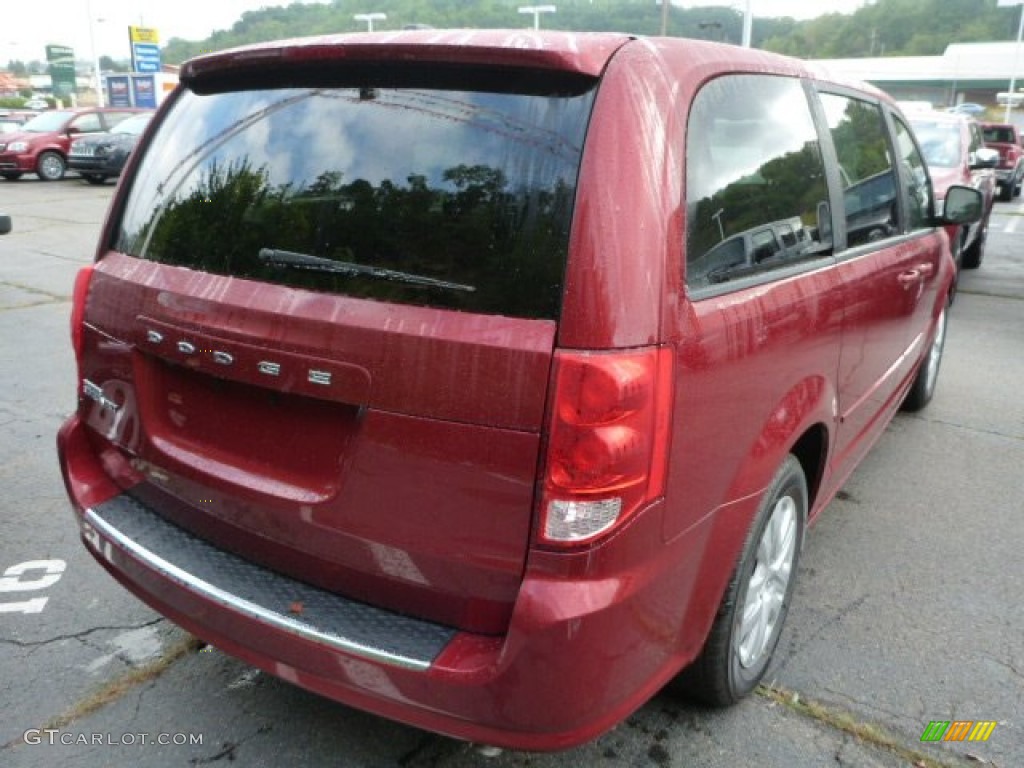 2014 Grand Caravan SE - Deep Cherry Red Crystal Pearl / Black/Light Graystone photo #5