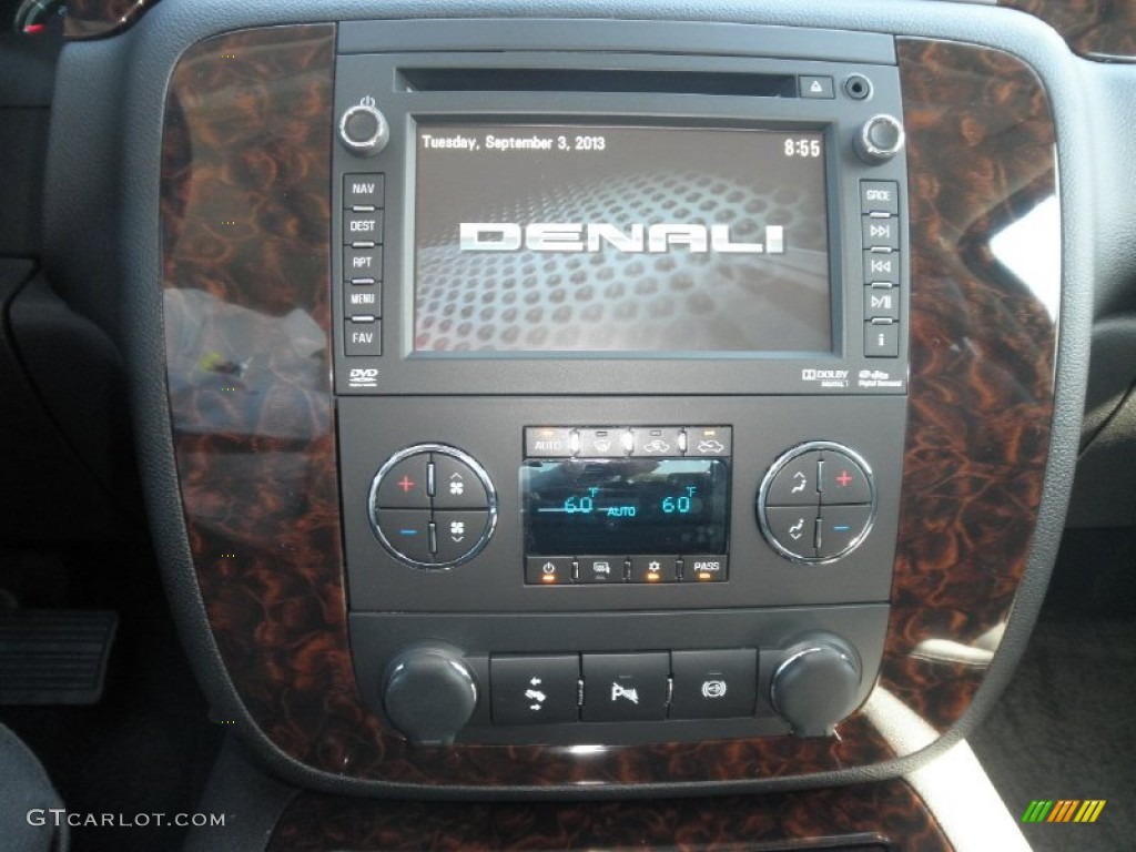 2014 Sierra 3500HD Denali Crew Cab 4x4 Dually - Onyx Black / Ebony photo #8