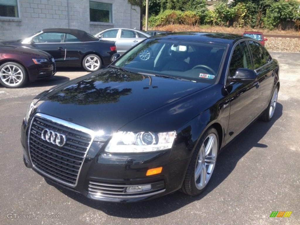 Brilliant Black 2010 Audi A6 3.0 TFSI quattro Sedan Exterior Photo #85304465