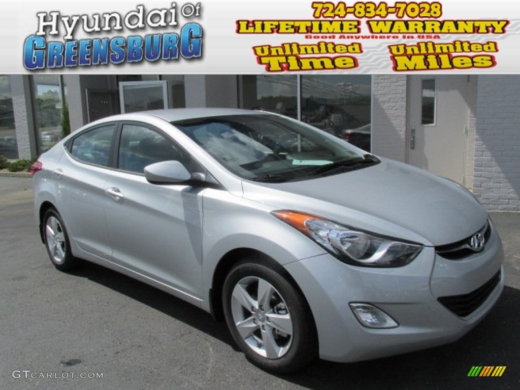 2013 Elantra GLS - Silver / Gray photo #1