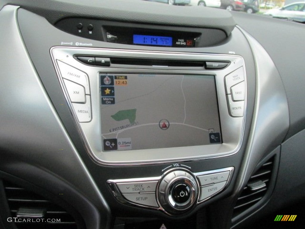 2013 Elantra Limited - Black / Black photo #13