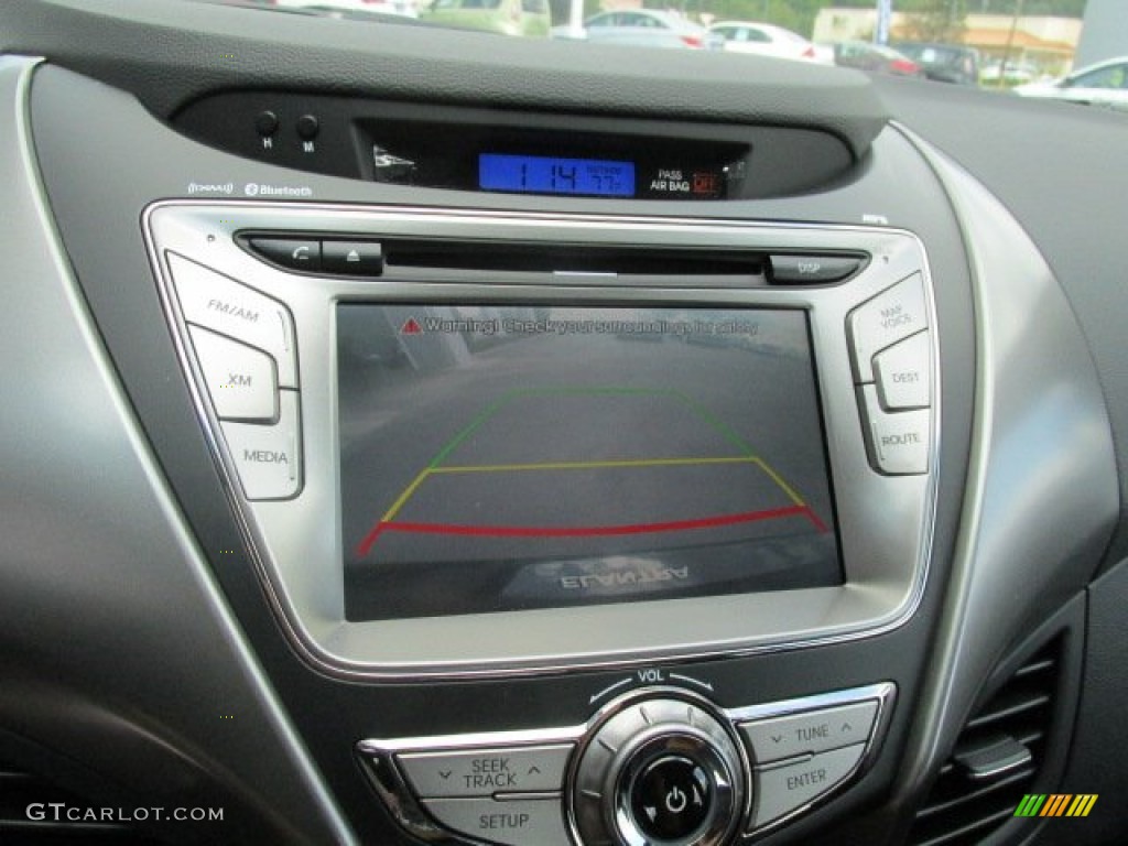 2013 Elantra Limited - Black / Black photo #14
