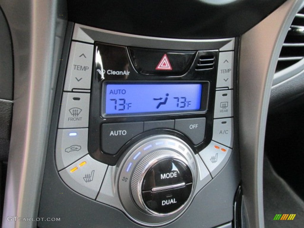 2013 Elantra Limited - Black / Black photo #16
