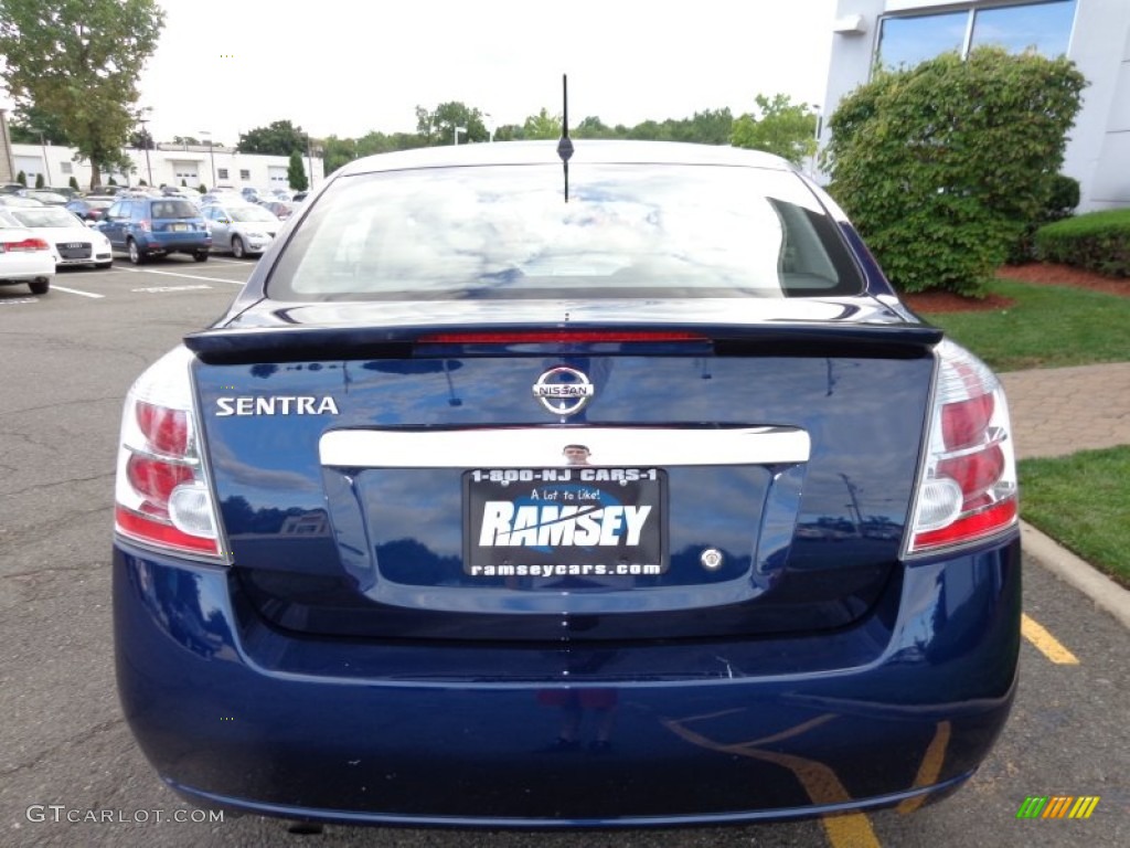 2012 Sentra 2.0 S - Blue Onyx / Charcoal photo #3