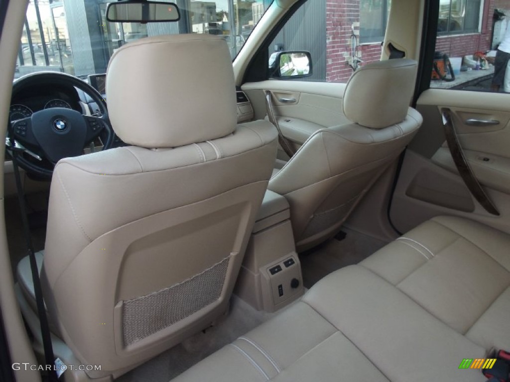 2007 X3 3.0si - Montego Blue Metallic / Sand Beige photo #10