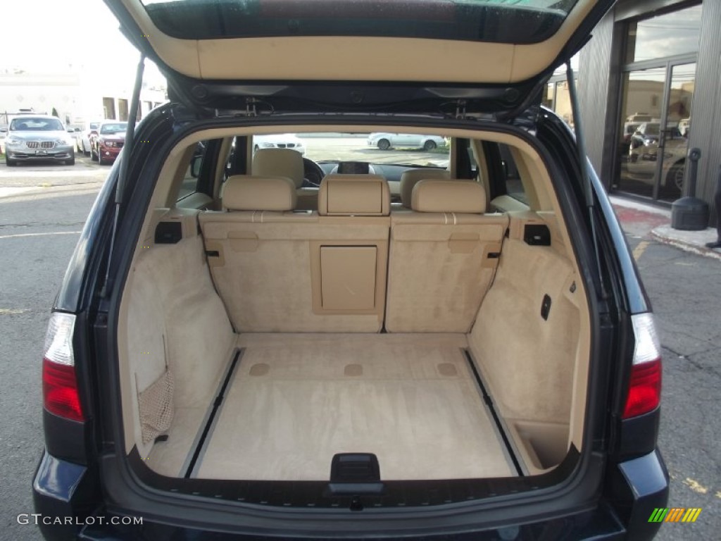 2007 X3 3.0si - Montego Blue Metallic / Sand Beige photo #16