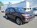 2011 Dark Cherry Kia Sorento EX V6 AWD  photo #2