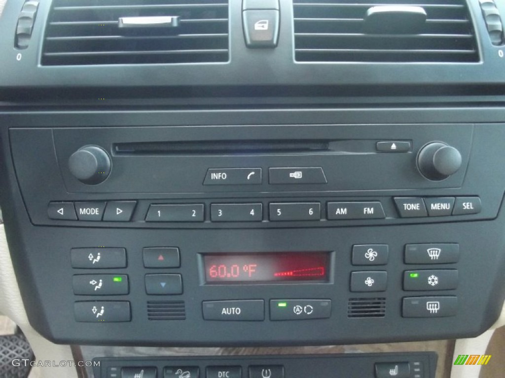 2007 X3 3.0si - Montego Blue Metallic / Sand Beige photo #33