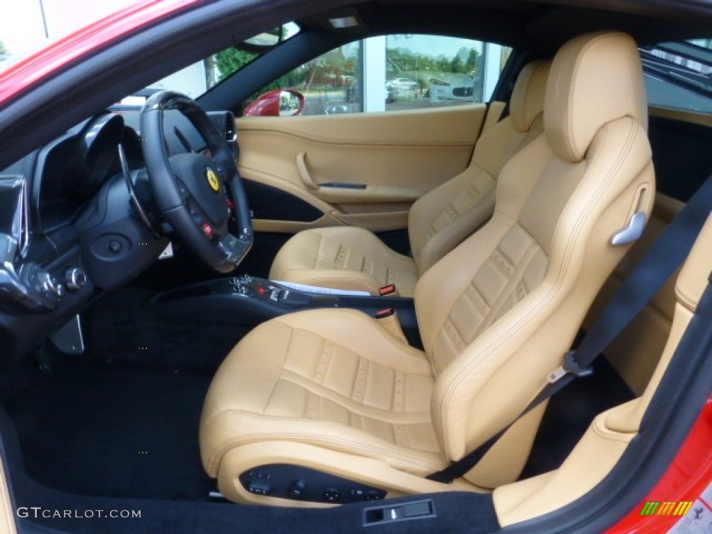 Beige Interior 2012 Ferrari 458 Italia Photo #85306915