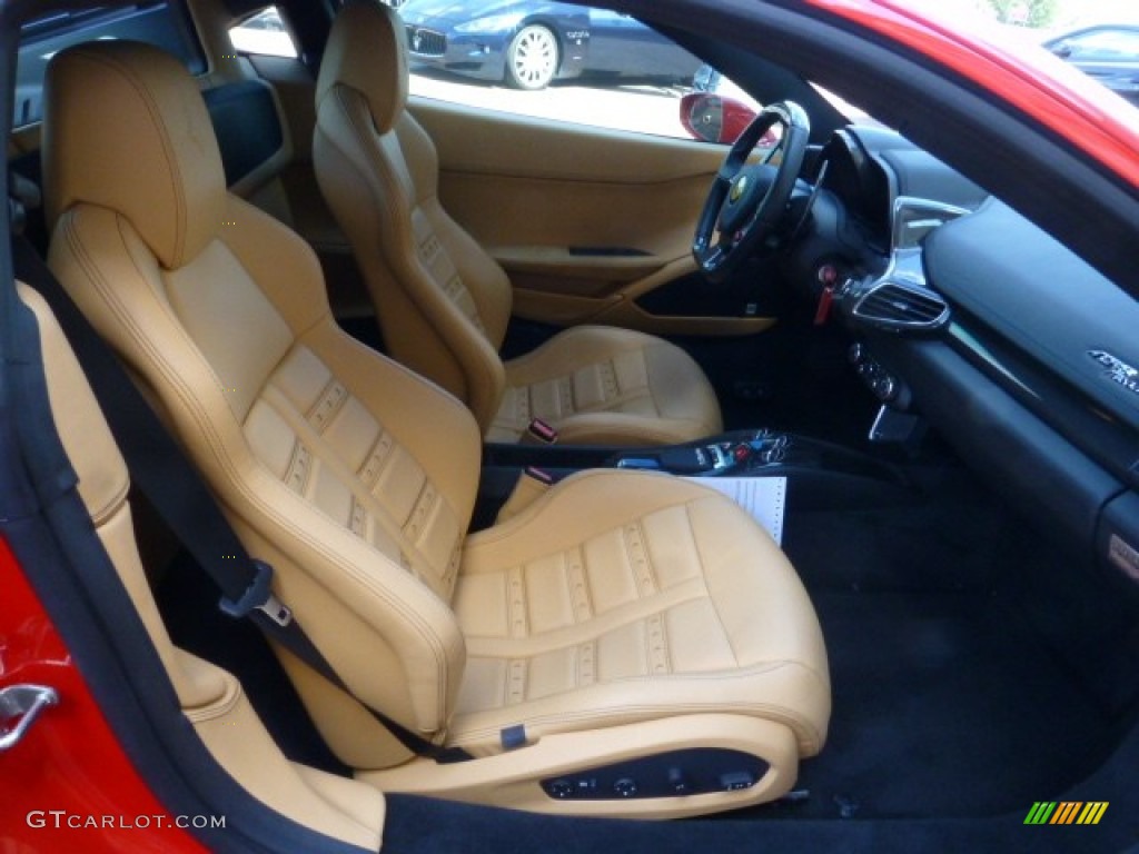 Beige Interior 2012 Ferrari 458 Italia Photo #85306979