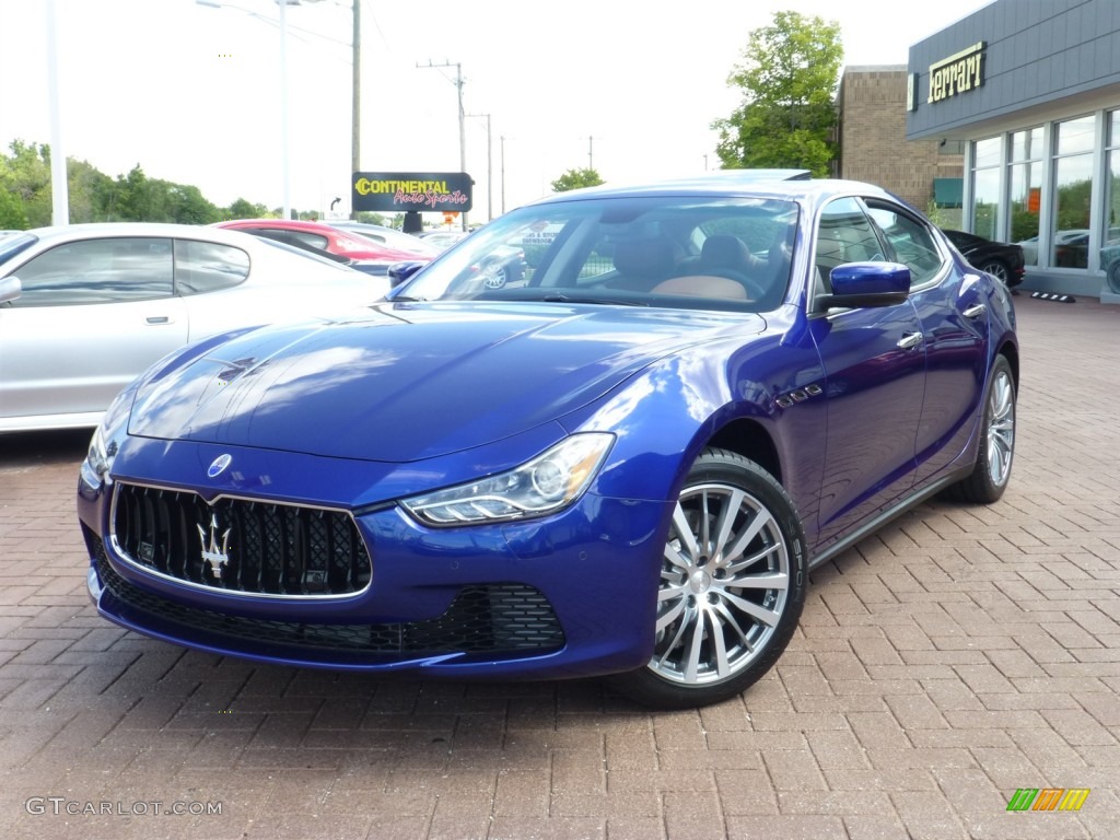 Blu Emozione (Blue) Maserati Ghibli