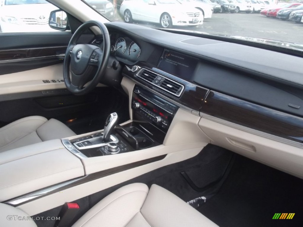 2011 BMW 7 Series 750Li xDrive Sedan Black Dashboard Photo #85307240