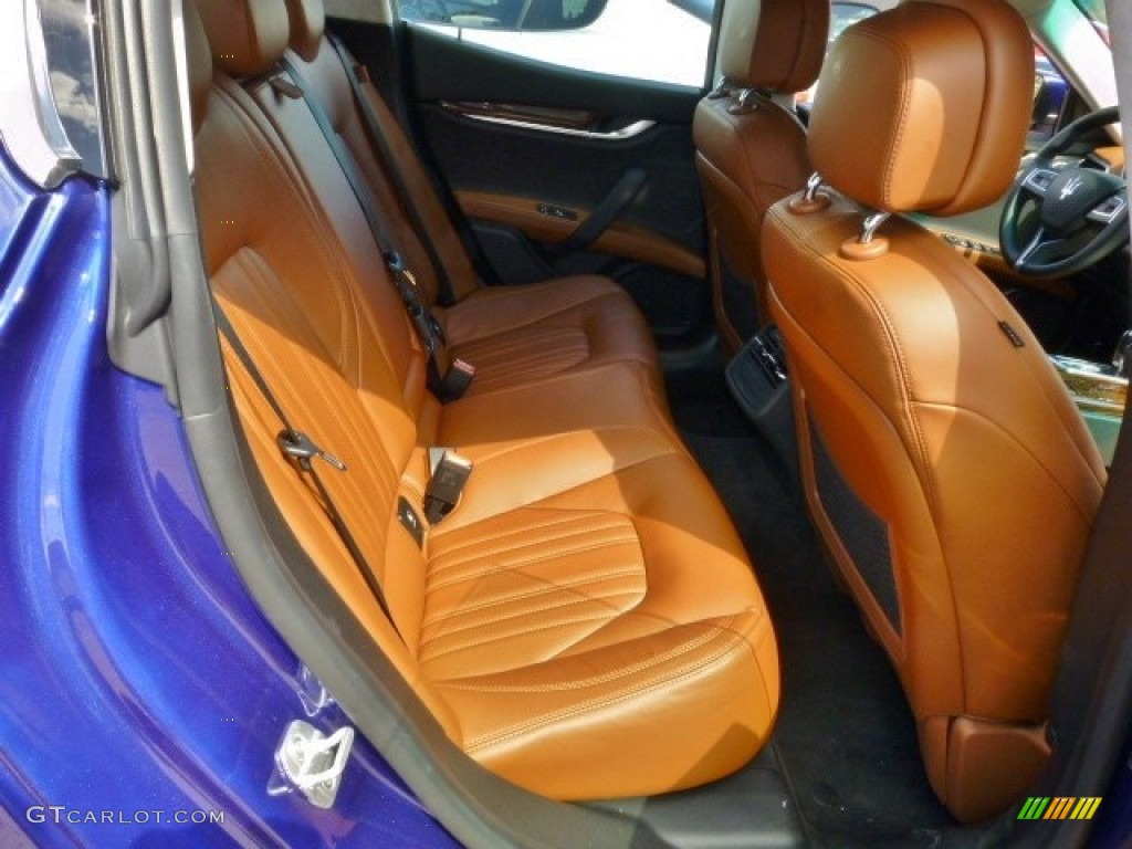 Nero/Cuoio Interior 2014 Maserati Ghibli S Q4 Photo #85307264
