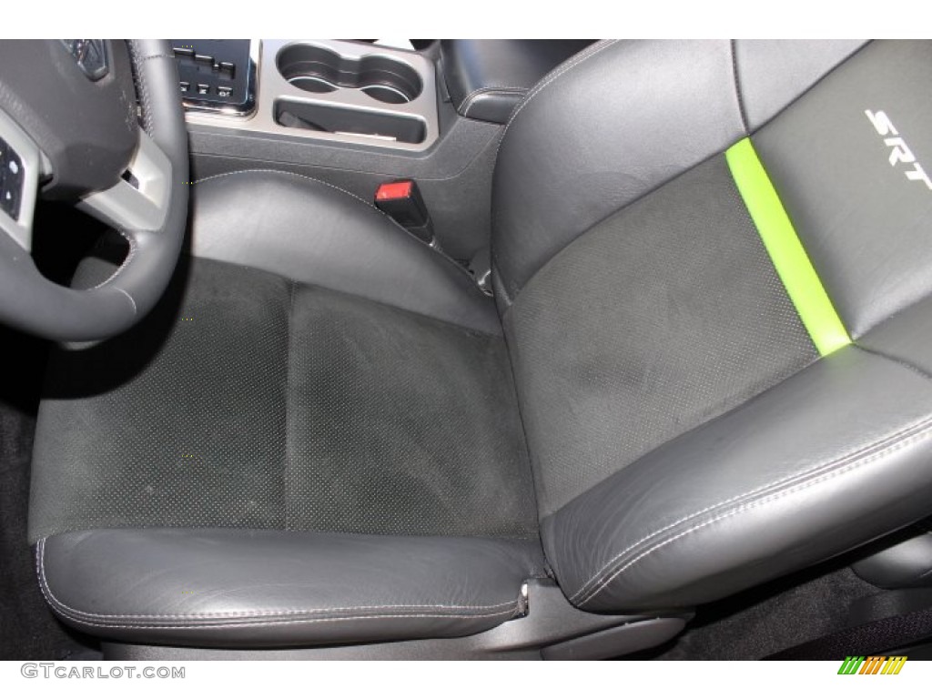 2011 Challenger SRT8 392 - Green with Envy / Dark Slate Gray photo #12
