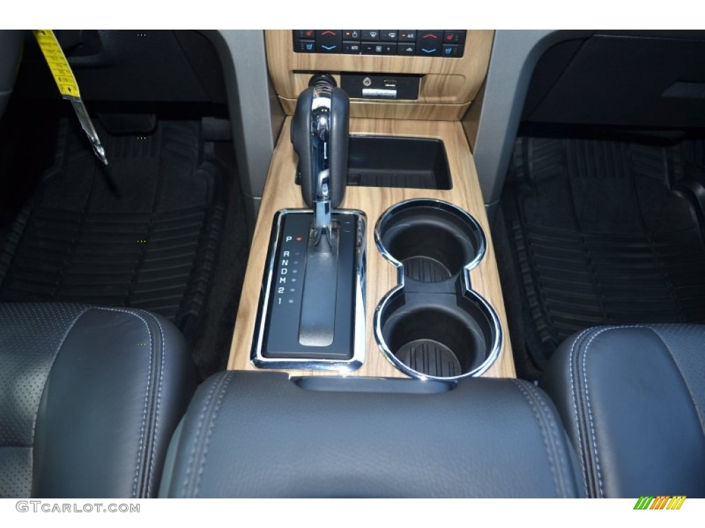 2011 F150 Lariat SuperCrew 4x4 - Ebony Black / Black photo #18