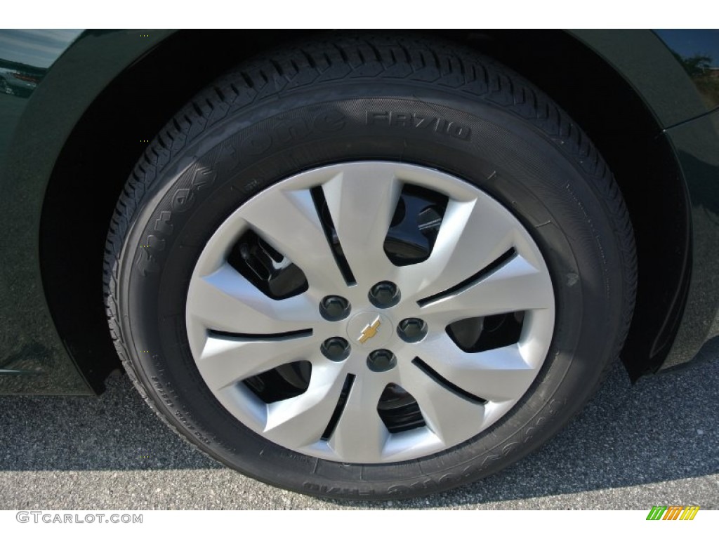 2014 Cruze LS - Rainforest Green Metallic / Jet Black/Medium Titanium photo #18