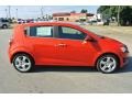 Inferno Orange Metallic - Sonic LTZ Hatch Photo No. 6