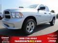 2014 Bright Silver Metallic Ram 1500 Express Quad Cab  photo #1