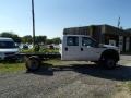 Oxford White 2014 Ford F550 Super Duty XL Crew Cab 4x4 Chassis