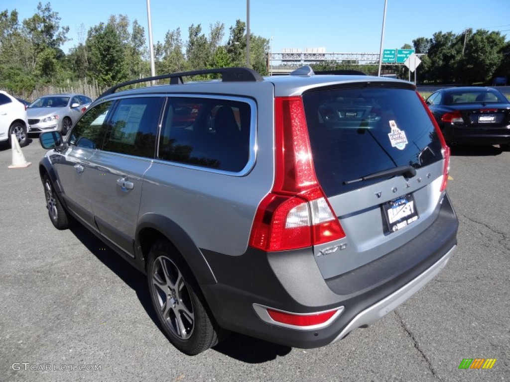 2012 XC70 T6 AWD - Electric Silver Metallic / Off Black photo #6