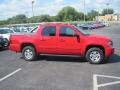 2011 Victory Red Chevrolet Avalanche LT 4x4  photo #3