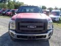 2014 Vermillion Red Ford F550 Super Duty XL Crew Cab 4x4 Chassis  photo #3