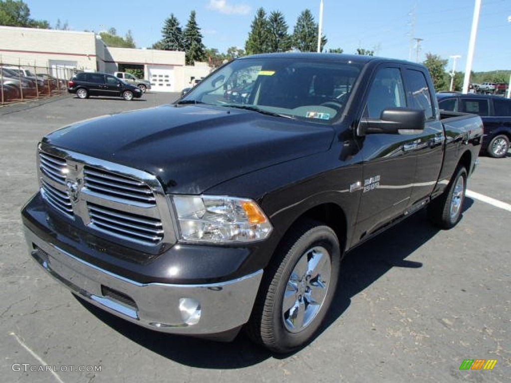 Black 2014 Ram 1500 Big Horn Quad Cab 4x4 Exterior Photo #85312315
