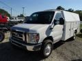 Oxford White - E Series Cutaway E350 Commercial Utility Truck Photo No. 4