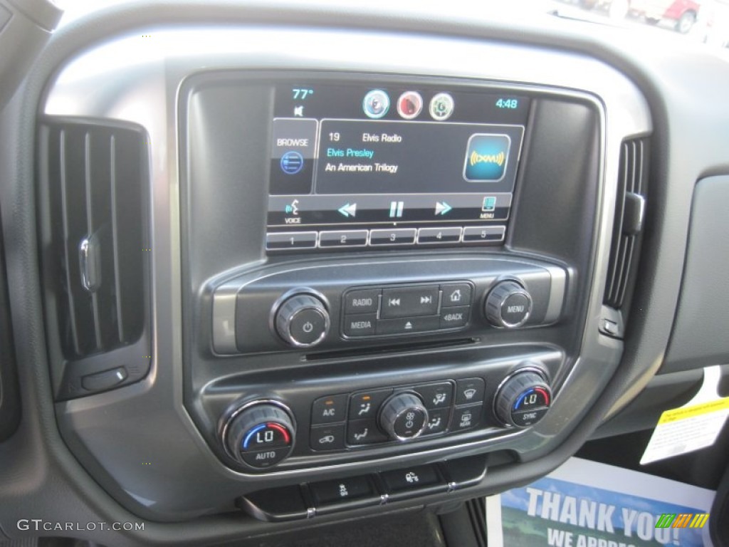 2014 Silverado 1500 LT Crew Cab 4x4 - Blue Granite Metallic / Jet Black photo #12