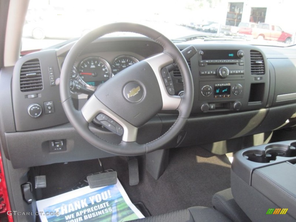 2013 Silverado 1500 LT Crew Cab 4x4 - Victory Red / Ebony photo #8
