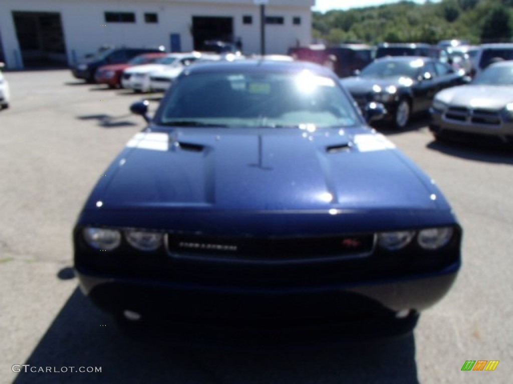2014 Challenger R/T - Jazz Blue Pearl Coat / Dark Slate Gray photo #3