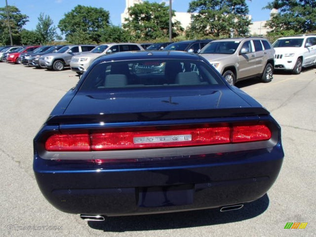 2014 Challenger R/T - Jazz Blue Pearl Coat / Dark Slate Gray photo #7