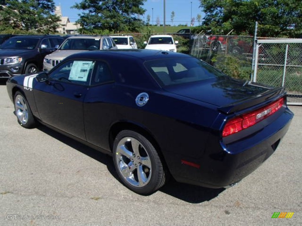 2014 Challenger R/T - Jazz Blue Pearl Coat / Dark Slate Gray photo #8