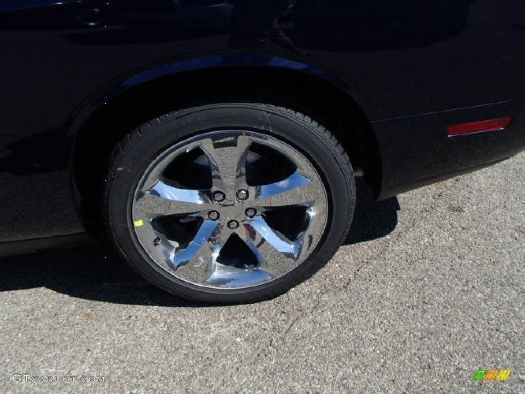 2014 Challenger R/T - Jazz Blue Pearl Coat / Dark Slate Gray photo #9