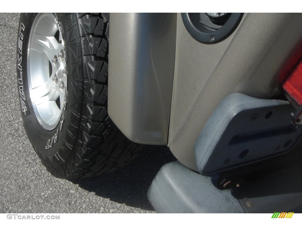 2004 Wrangler Sahara 4x4 - Light Khaki Metallic / Khaki photo #26