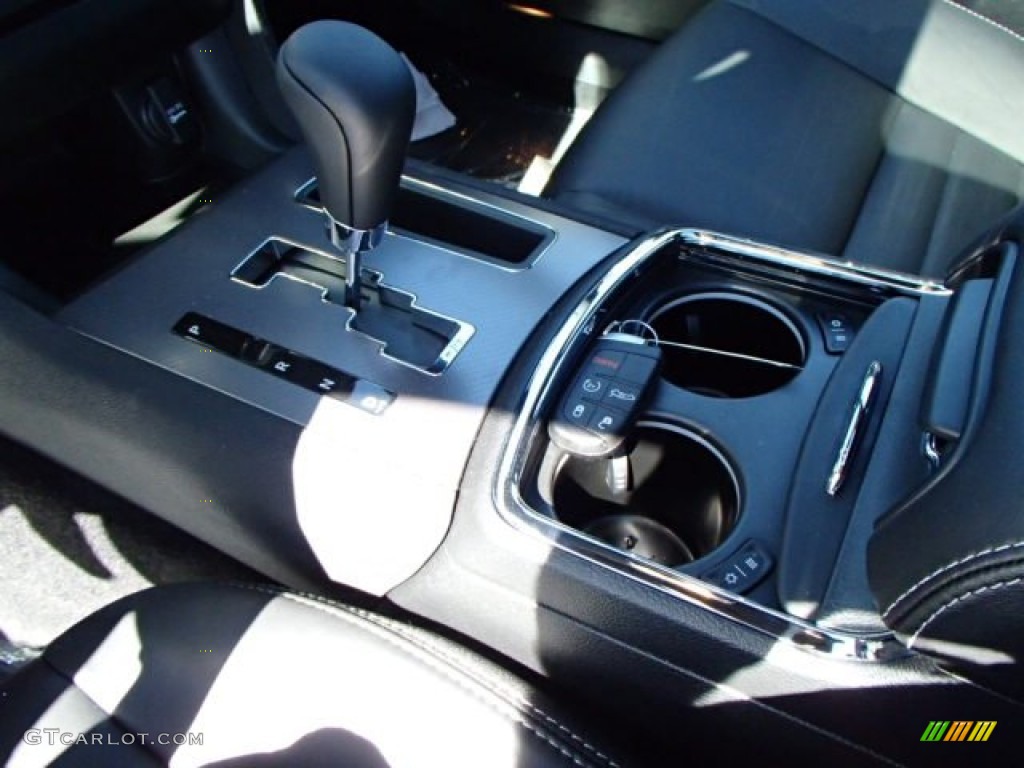 2014 Charger R/T Plus AWD - Phantom Black Tri-Coat Pearl / Black photo #18