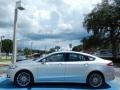 2013 Ingot Silver Metallic Ford Fusion SE 2.0 EcoBoost  photo #2