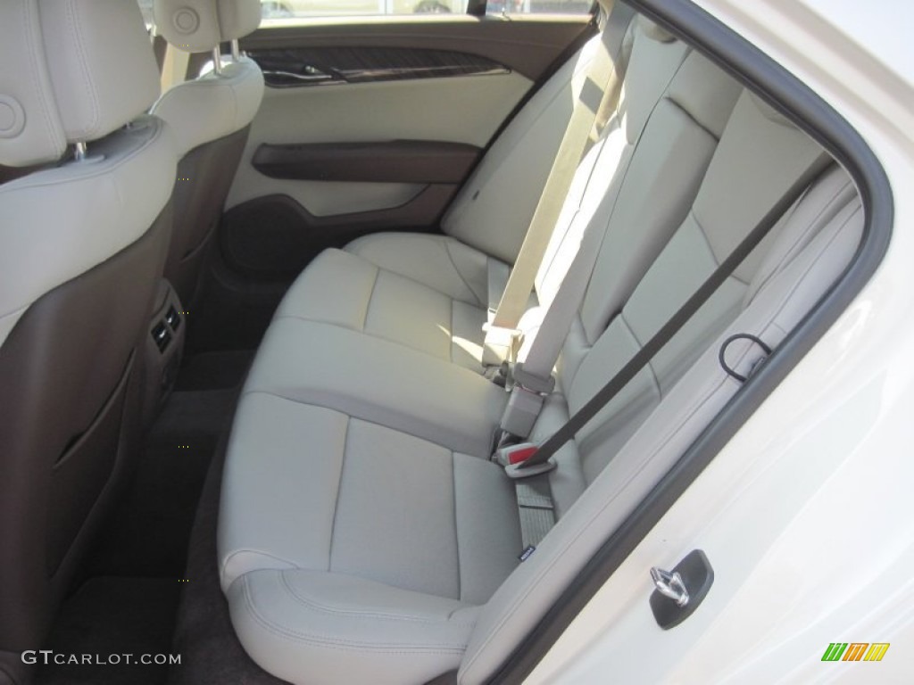 Light Platinum/Brownstone Interior 2014 Cadillac ATS 2.0L Turbo AWD Photo #85314815