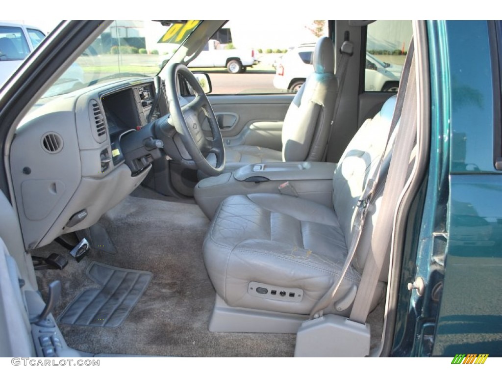 1996 Suburban C1500 - Emerald Green Metallic / Pewter photo #10