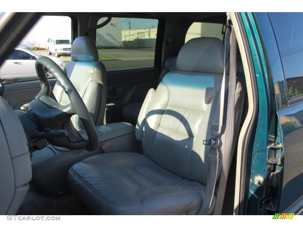 1996 Suburban C1500 - Emerald Green Metallic / Pewter photo #11