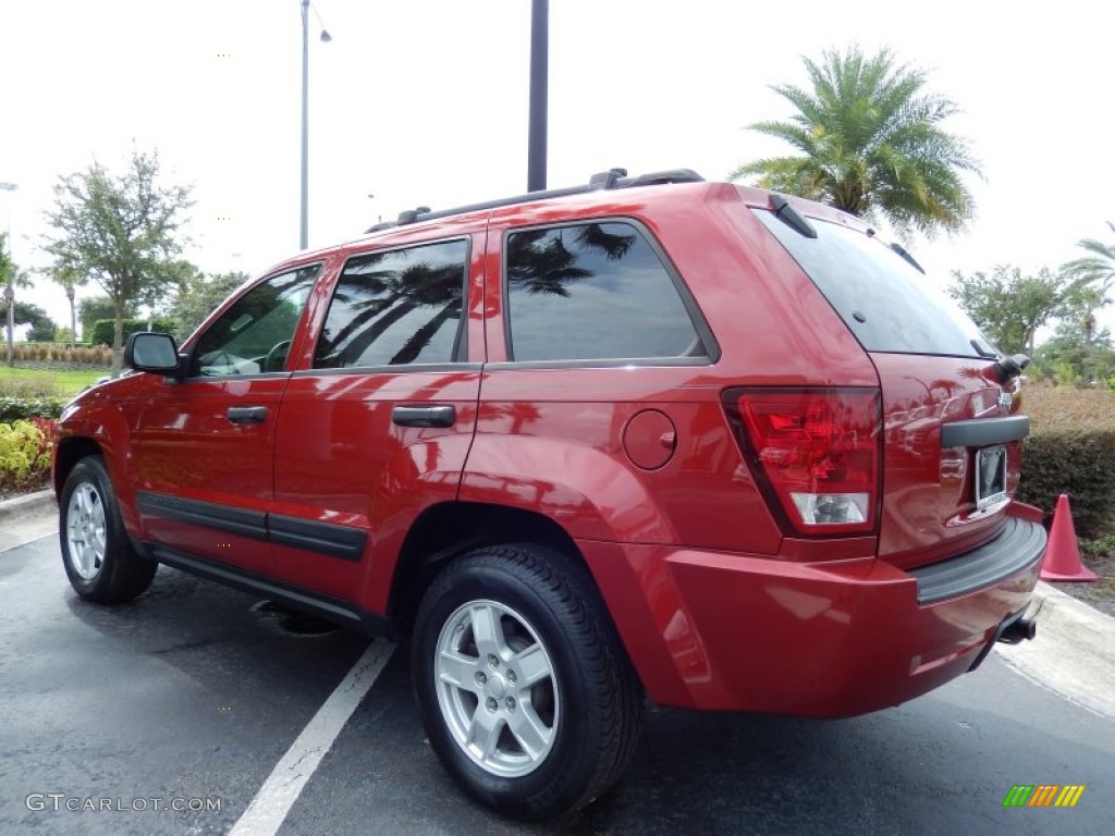 Inferno Red Crystal Pearl 2005 Jeep Grand Cherokee Laredo Exterior Photo #85315961