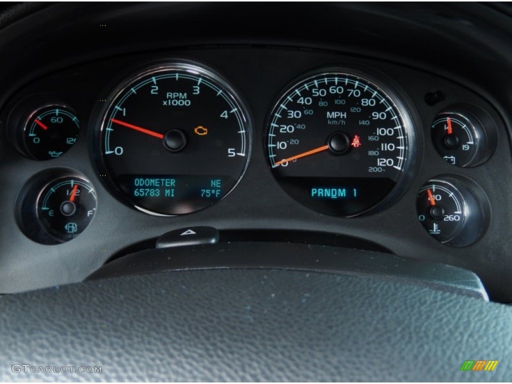 2010 Chevrolet Silverado 3500HD LTZ Crew Cab 4x4 Dually Gauges Photo #85316555