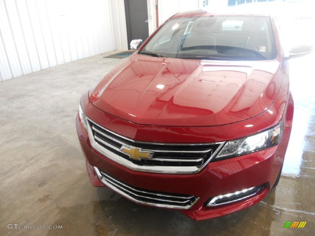 2014 Impala LTZ - Crystal Red Tintcoat / Jet Black photo #2