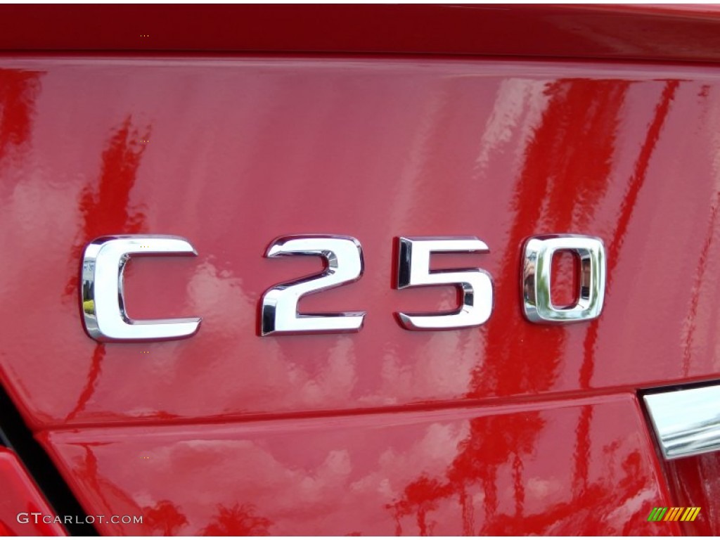 2014 C 250 Sport - Mars Red / Black/Red Stitch w/DINAMICA Inserts photo #4