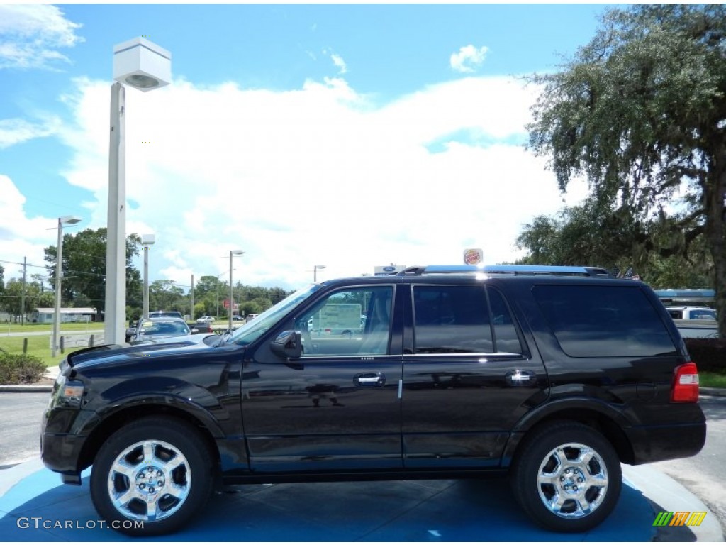 Tuxedo Black 2014 Ford Expedition Limited 4x4 Exterior Photo #85317059
