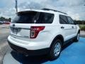 2014 Oxford White Ford Explorer FWD  photo #3