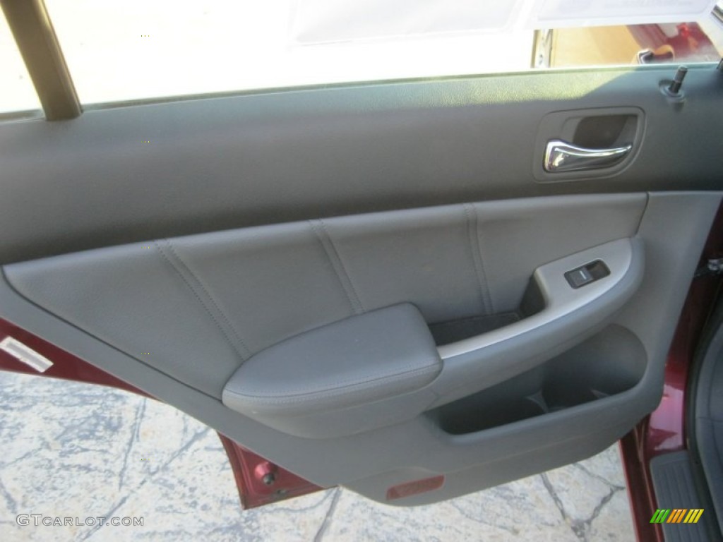2006 Accord Hybrid Sedan - Redondo Red Pearl / Gray photo #32